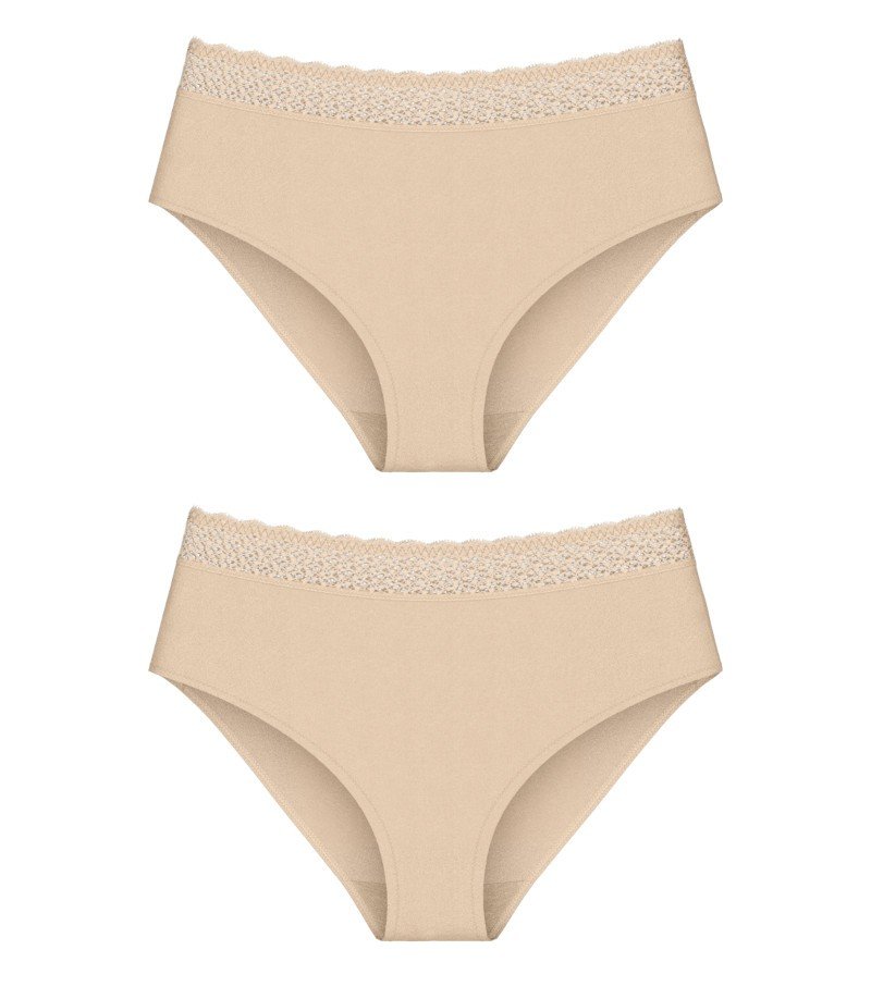 Triumph majtki damskie midi dwupak Feel of Modal Midi 2P-M