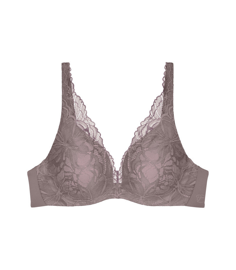 Triumph Biustonosz usztywniany na fiszbinie  Body Make-Up Illusion Lace WP-80D