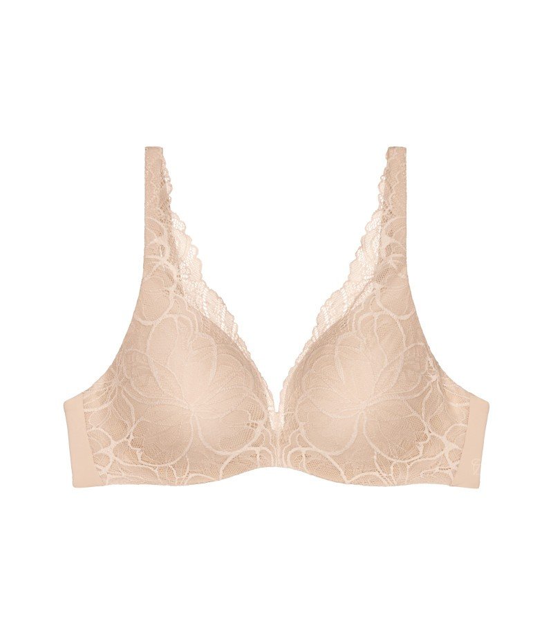 Triumph Biustonosz usztywniany na fiszbinie  Body Make-Up Illusion Lace WP-80E