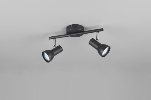 Cantar lampa sufitowa (spot) 2xGU10 czarna R81792032