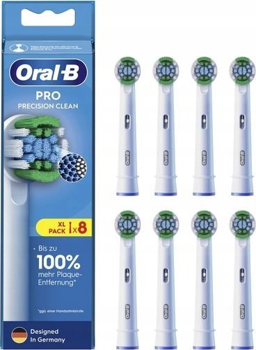 Końcówka Oral-B Oral-B Pro Precision Clean náhradní hlavice, 8 kusů, bílé