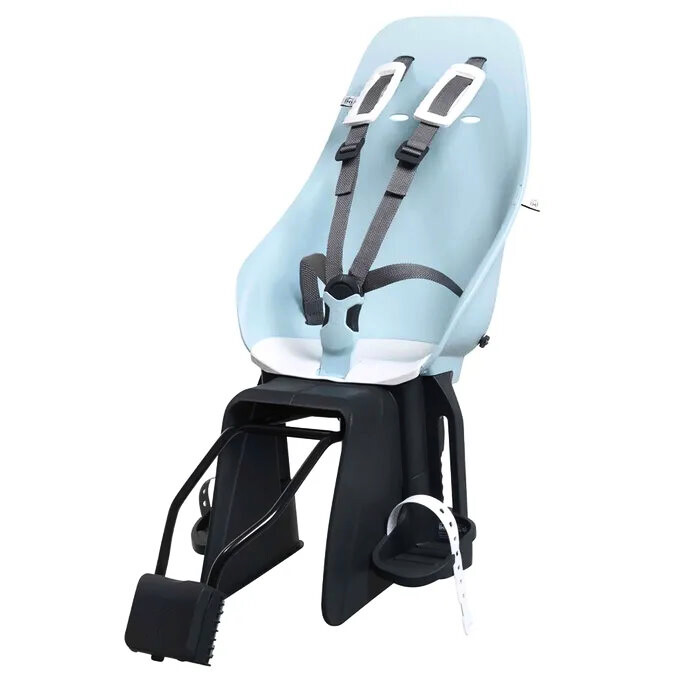 Fotelik rowerowy Urban Iki  Rear seat Frame mounting Aotake Mint Blue/Shinju White