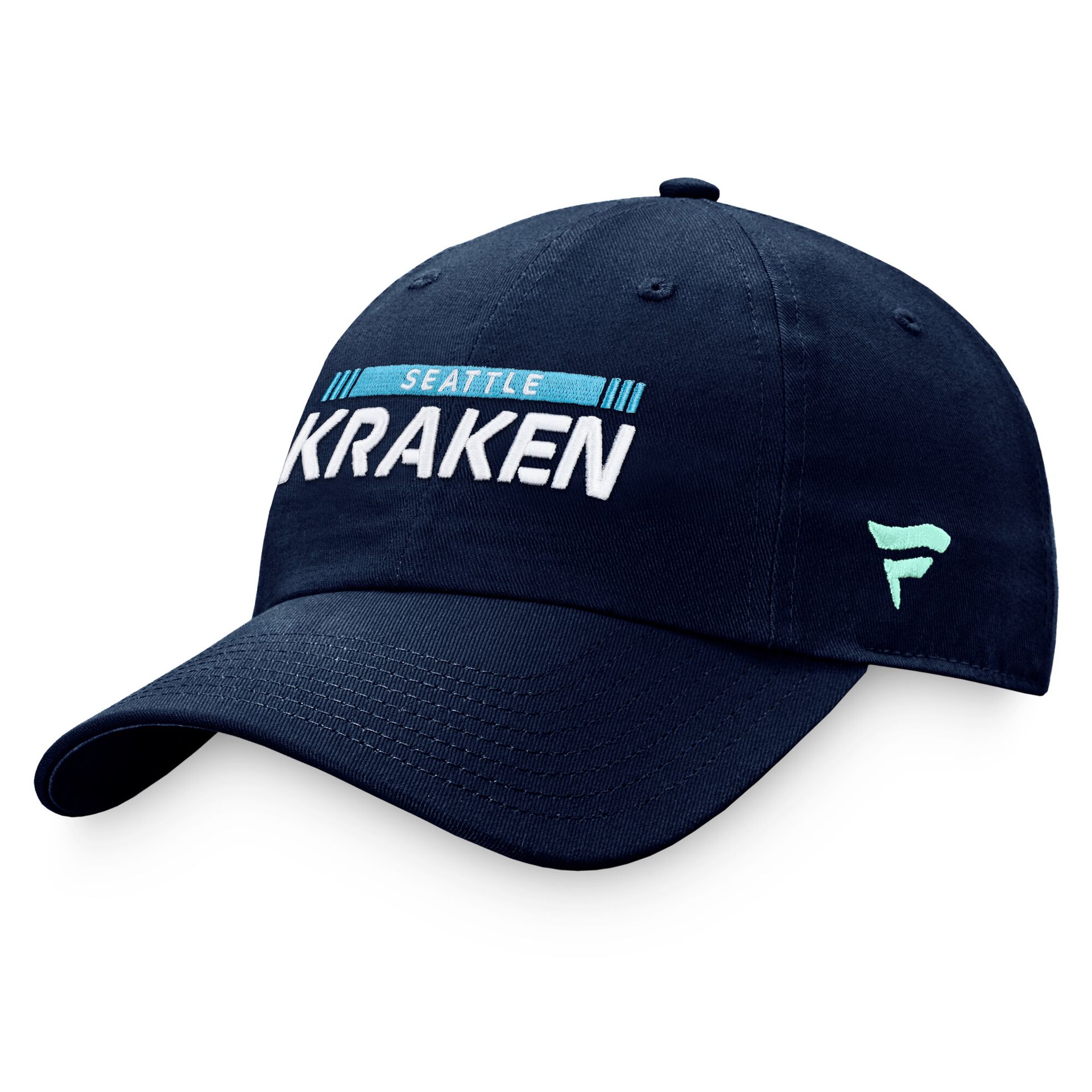 Męska czapka z daszkiem Fanatics Authentic Pro Game & Train Authentic Pro Game & Train Unstr Adjustable Seattle Kraken
