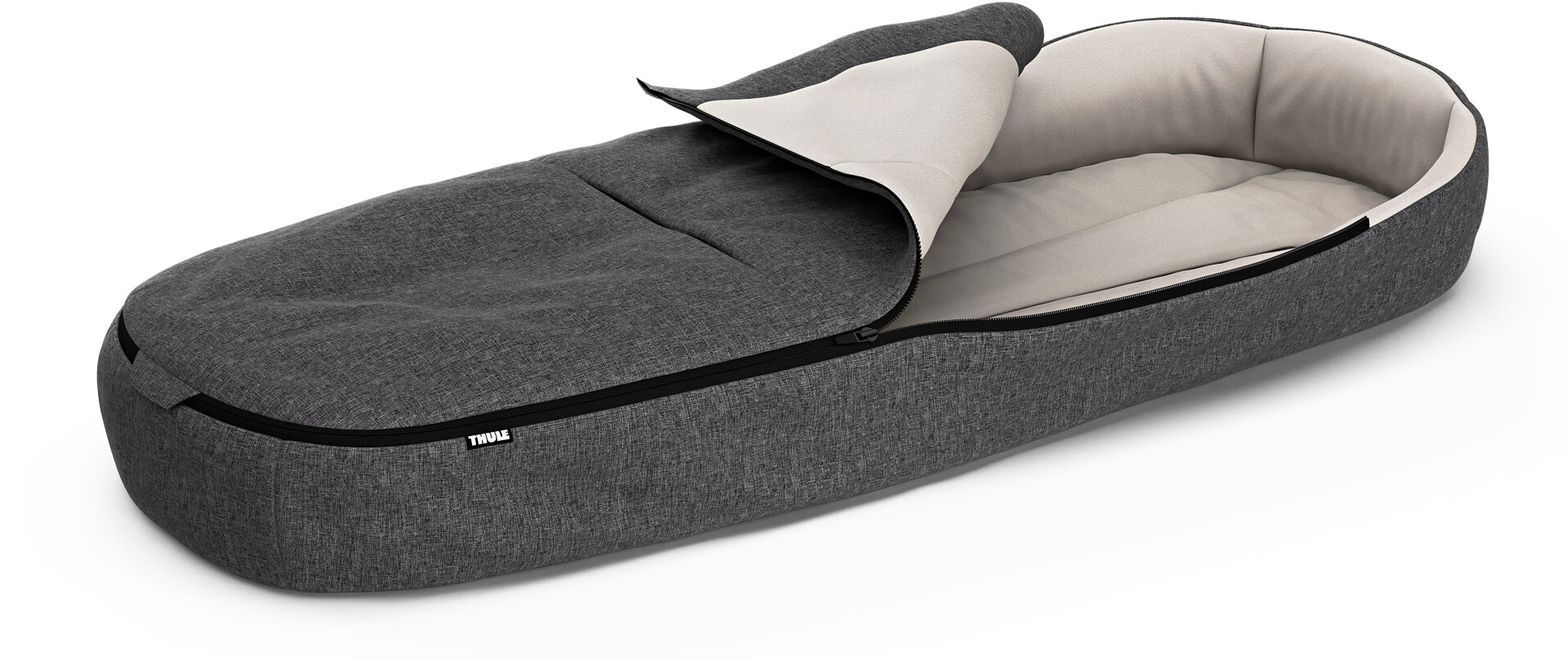 Torba z przewijakiem Thule Stroller Footmuff Grey Melange