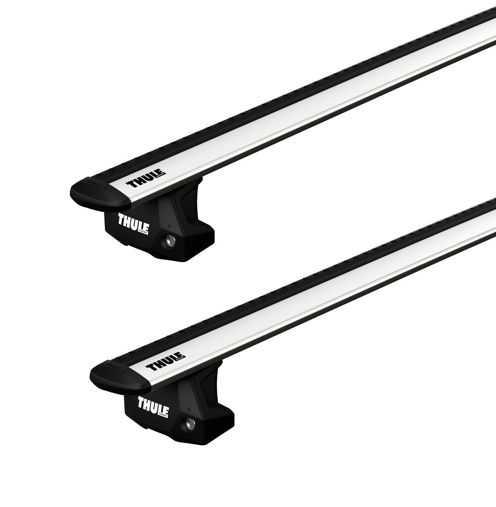Bagażnik dachowy Thule z EVO WingBarem Mitsubishi L200 4-dr Double-cab z punktami stałymi 15+