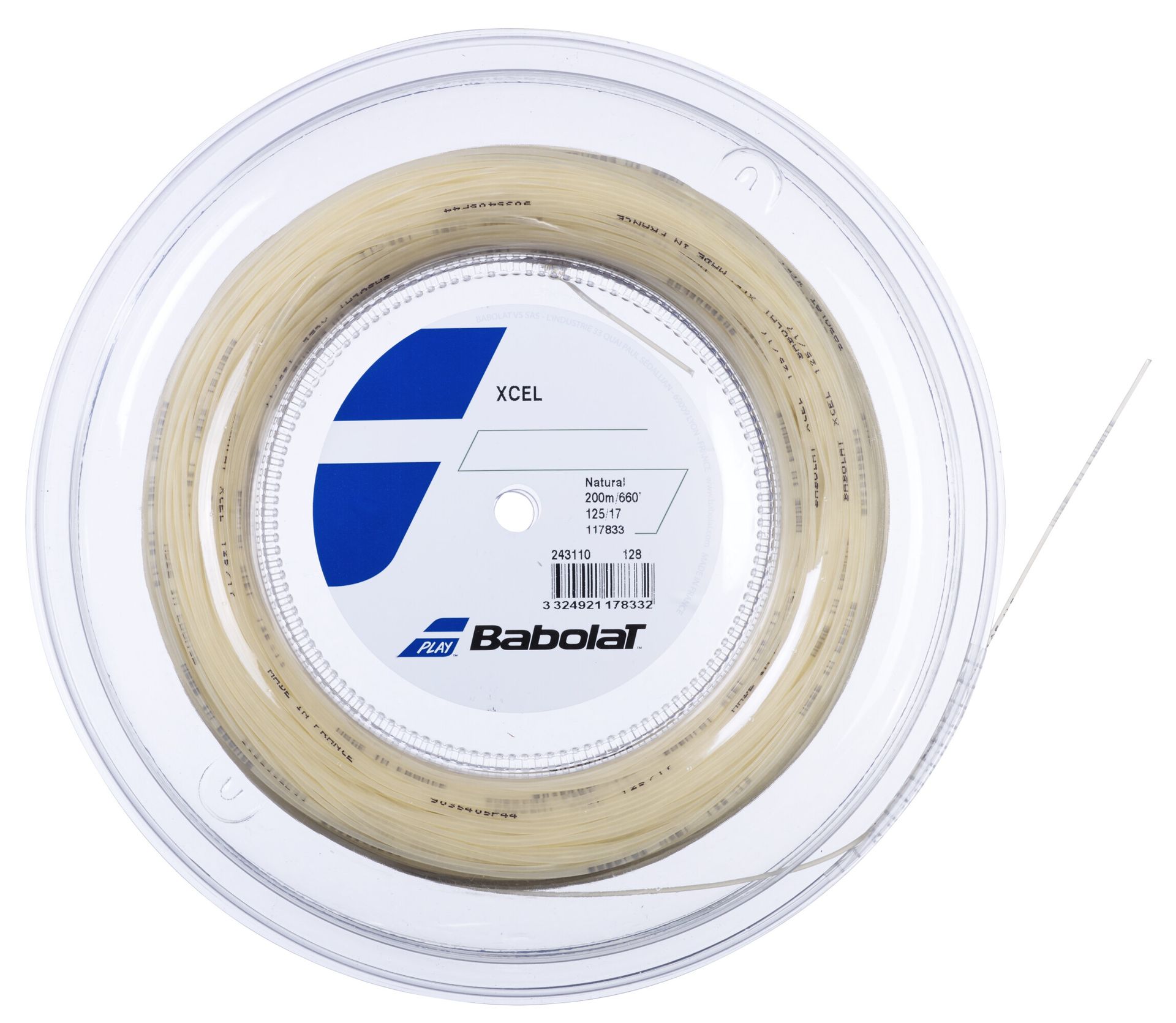 Naciąg tenisowy Babolat   XCEL 1,35 mm (200 m)