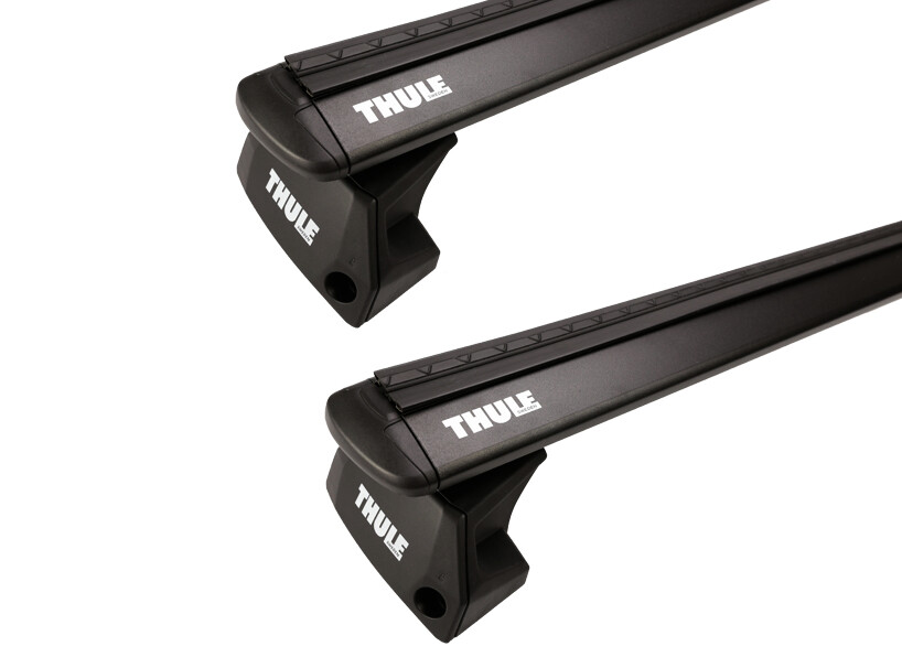 Bagażnik dachowy Thule z EVO WingBar Black Volvo XC60 5-dr SUV ze zintegrowanymi relingami dachowymi 08-17