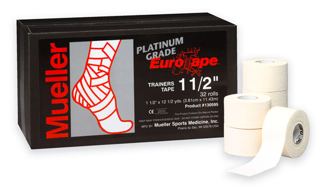 Zdjęcia - Pozostały sprzęt do ćwiczeń Mueller Taśma do tapingu  EuroTape Platinum 3,8 cm x 11,43 m 