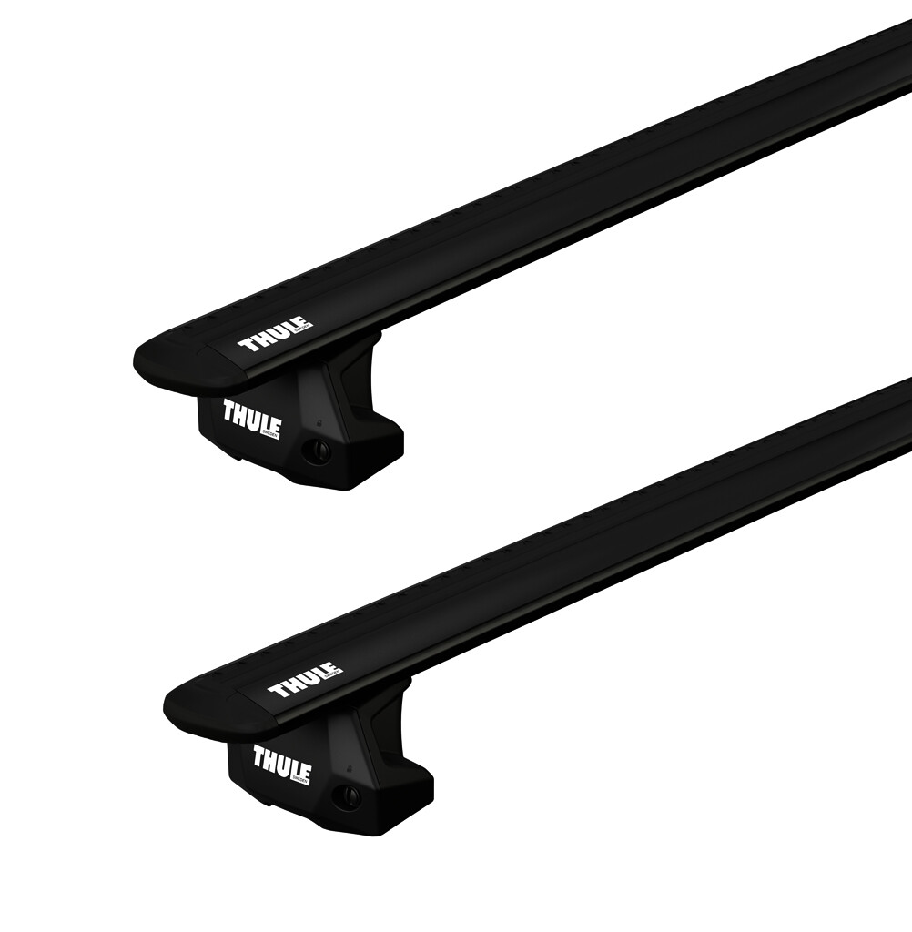 Bagażnik dachowy Thule z EVO WingBar Black BMW 3-Series GT 5-dr Hatchback z punktami stałymi 13-20