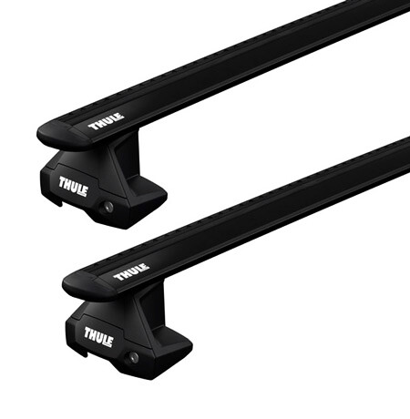 Bagażnik dachowy Thule z EVO WingBar Black Daihatsu Sirion 5-dr Hatchback z gołym dachem 18+