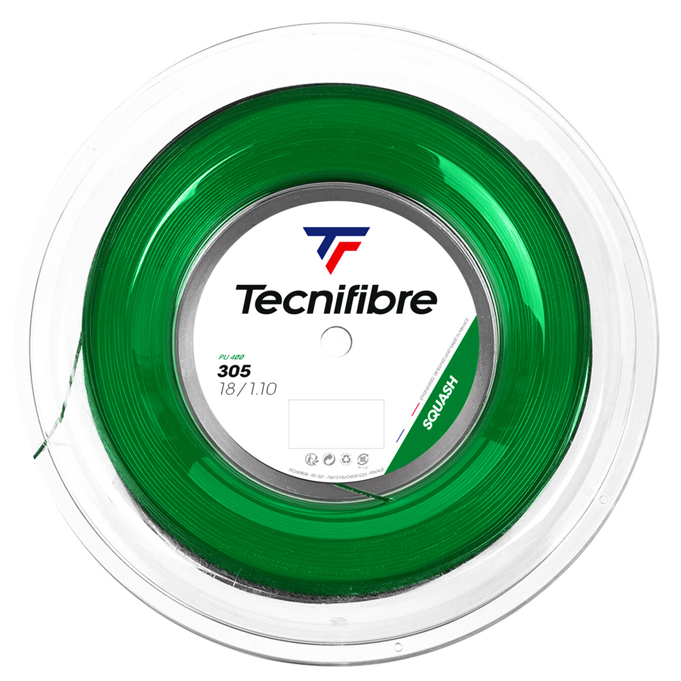 Naciąg do squasha Tecnifibre  String 305 Squash 1,10 mm (200 m)