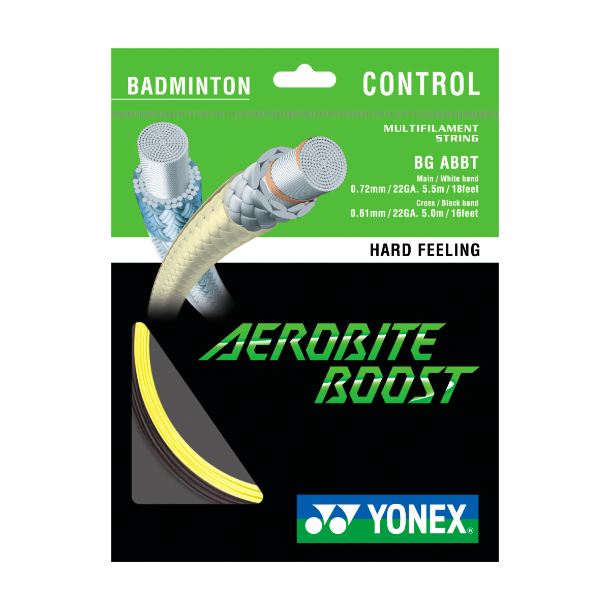 Naciąg rakiety do badmintona Yonex  Aerobite Boost (10 m)