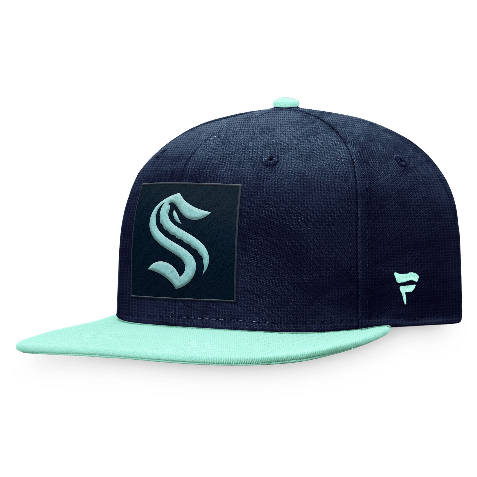 Męska czapka z daszkiem Fanatics Authentic Pro Game & Train Snapback Authentic Pro Game & Train Snapback Seattle Kraken