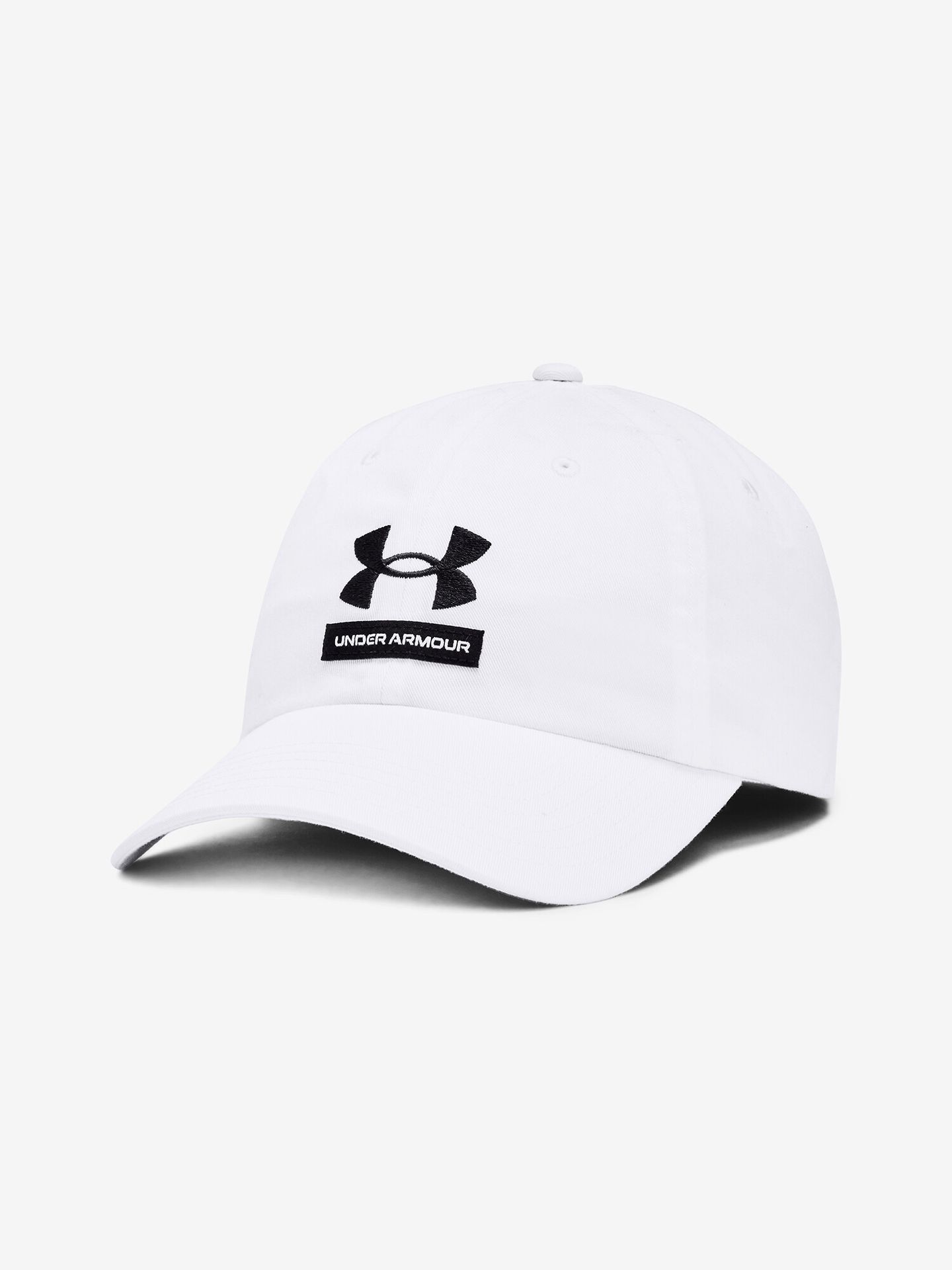 Męska czapka z daszkiem Under Armour  Branded Hat-WHT