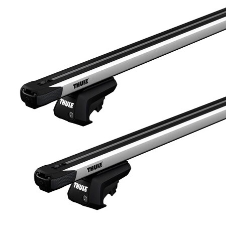 Bagażnik dachowy Thule z SlideBarem Mini One Clubman 5-dr Nieruchomość z relingami dachowymi 09-21