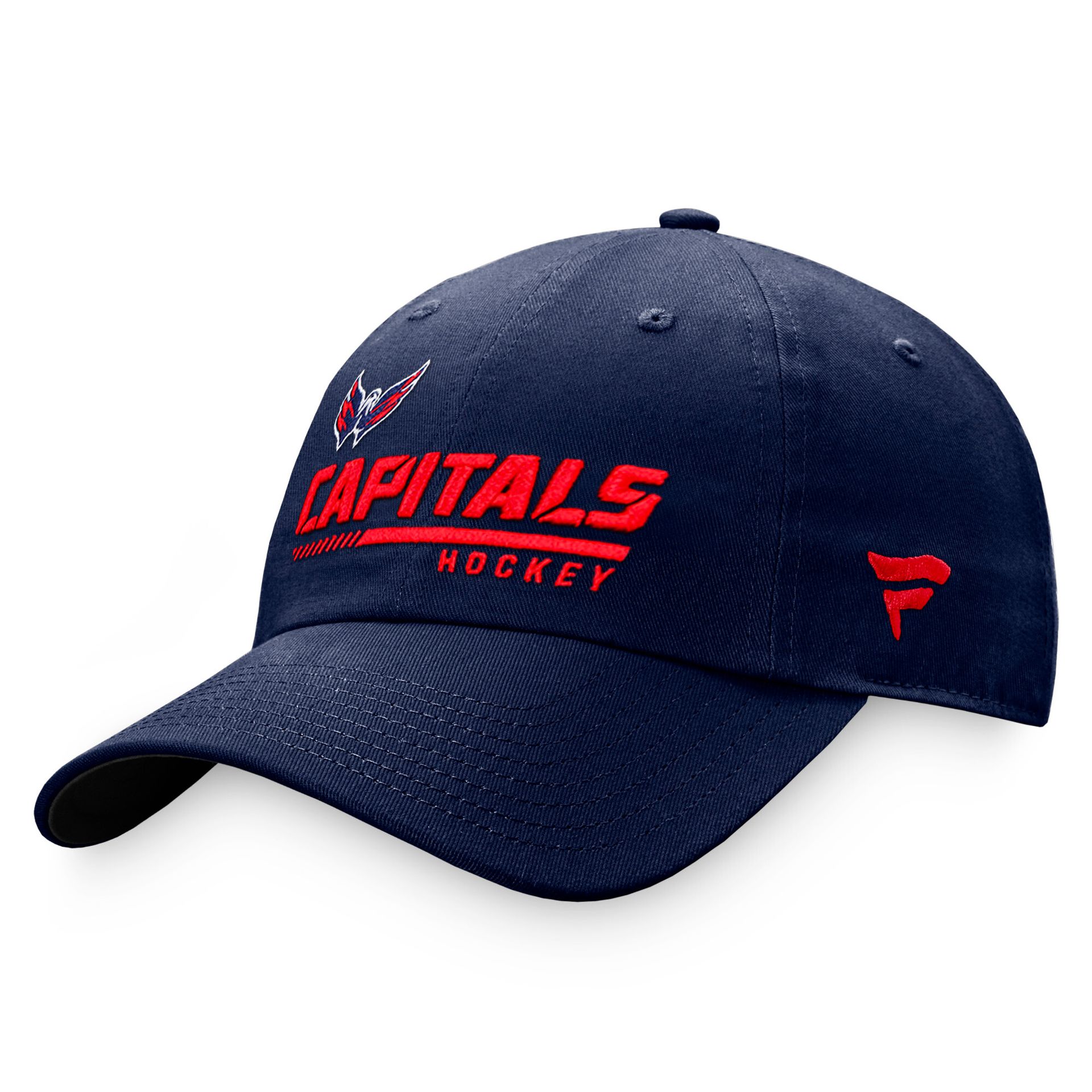 Męska czapka z daszkiem Fanatics  Authentic Pro Locker Room Unstructured Adjustable Cap NHL Washington Capitals