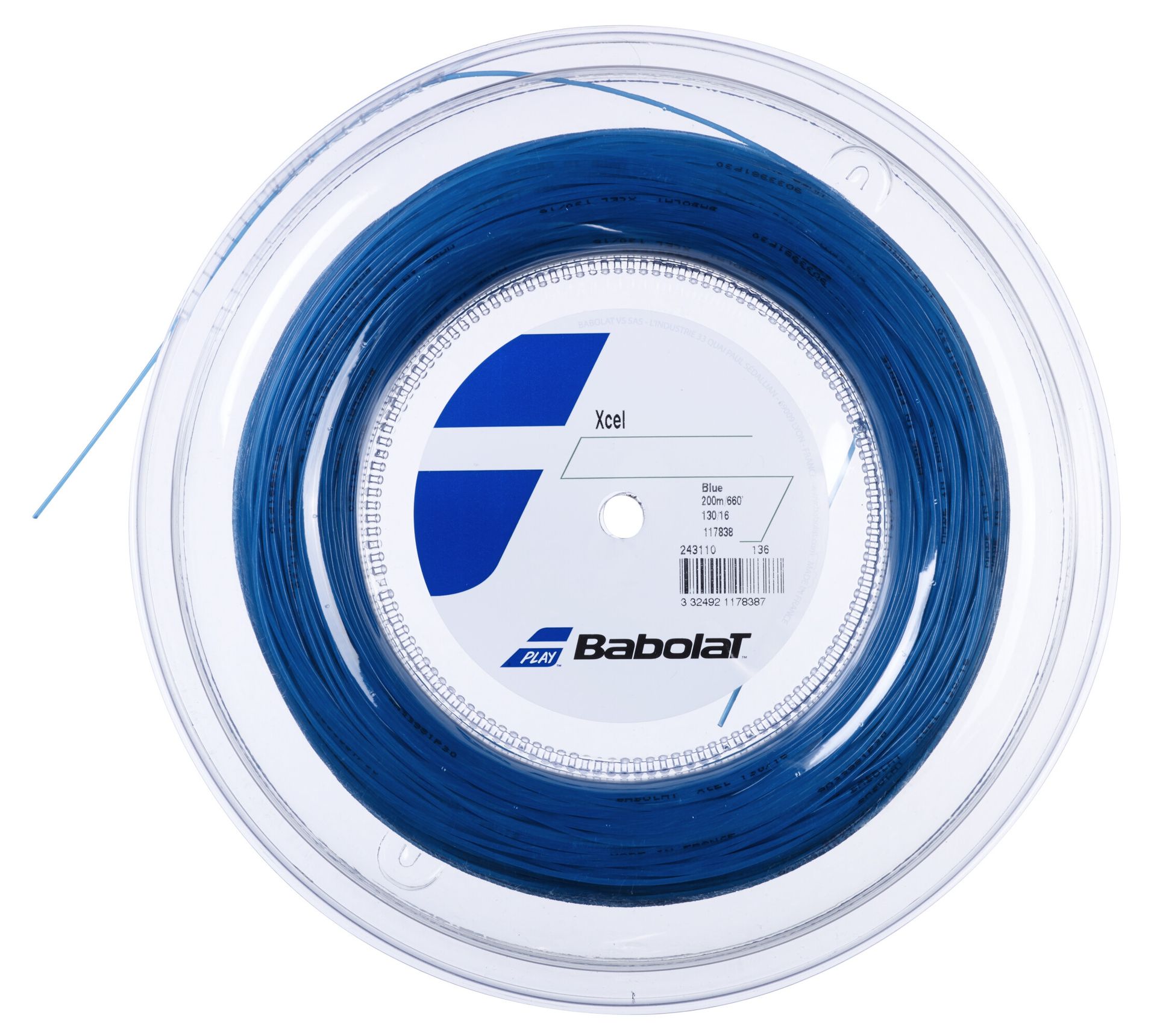 Naciąg tenisowy Babolat  XCEL Blue 1.30 (200 m)