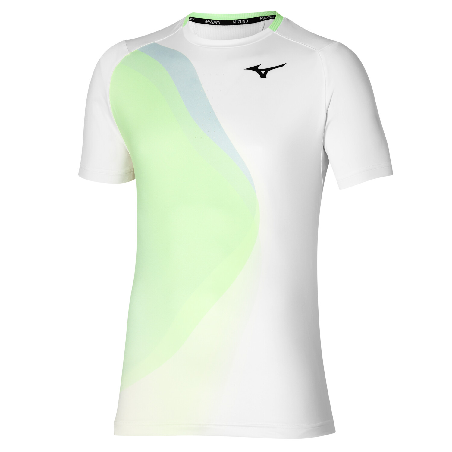 Koszulka męska Mizuno  Release Shadow Graphic Tee White XXL
