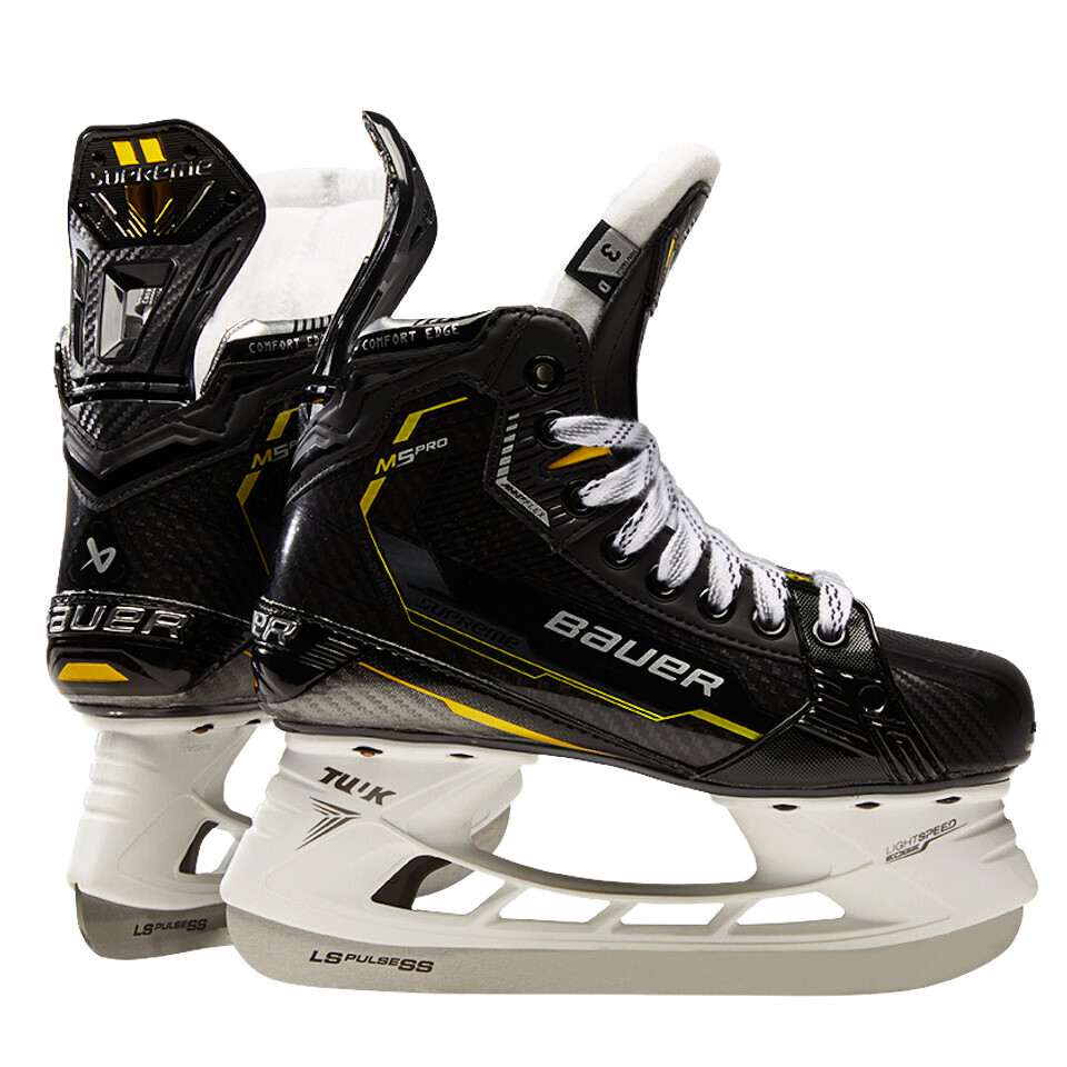 Łyżwy hokejowe Bauer Supreme M5 Pro Junior EE (szersza noga), EUR 35