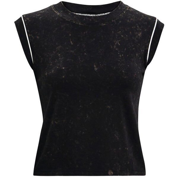 Koszulka damska Under Armour  Run Anywhere Short Sleeve-BLK S