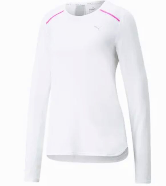 Koszulka damska Puma  Run Cloudspun Marathon LS Tee Puma White S