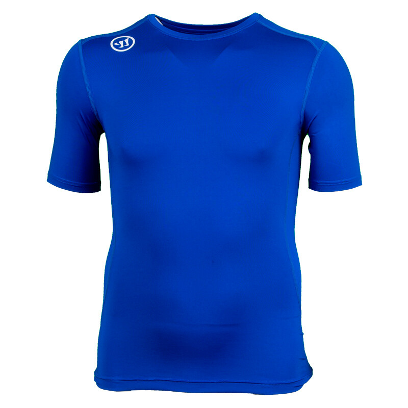 Koszulka męska Warrior  Compression SS Senior S, Niebieski