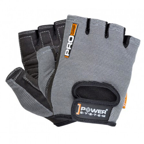Rękawice fitness Power System  Rukavice Pro Grip Šedé S
