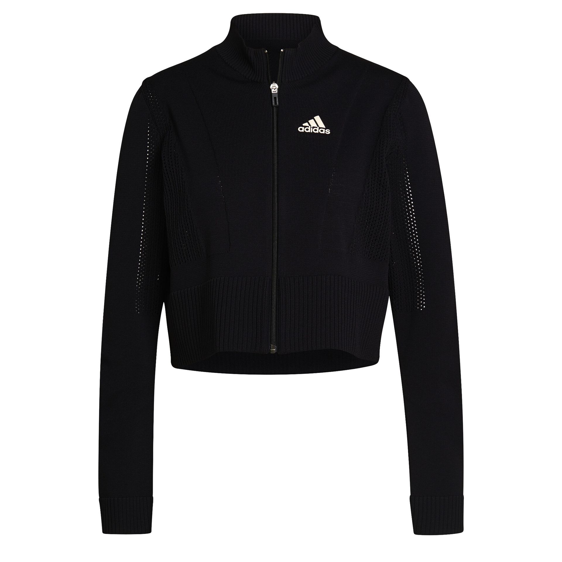 Damska kurtka adidas  Tennis Primeknit Jacket Primeblue Aeroready Black M