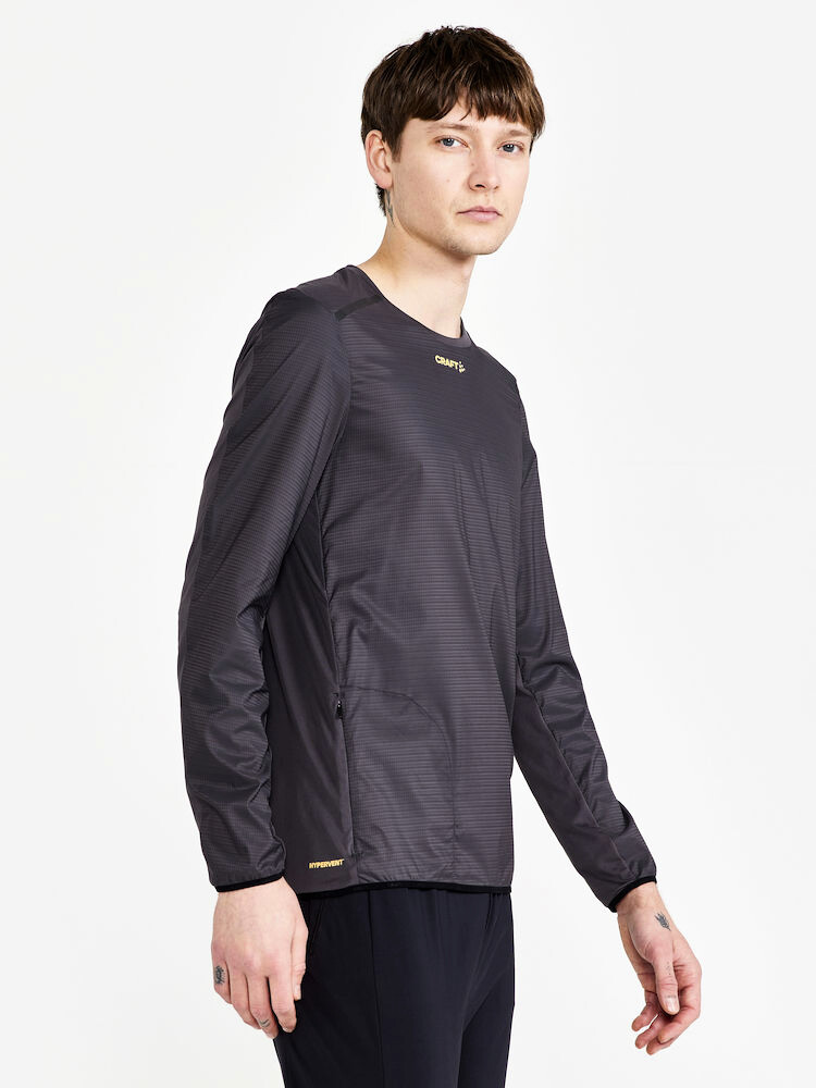 Koszulka męska Craft Pro Hypervent LS Wind Grey L