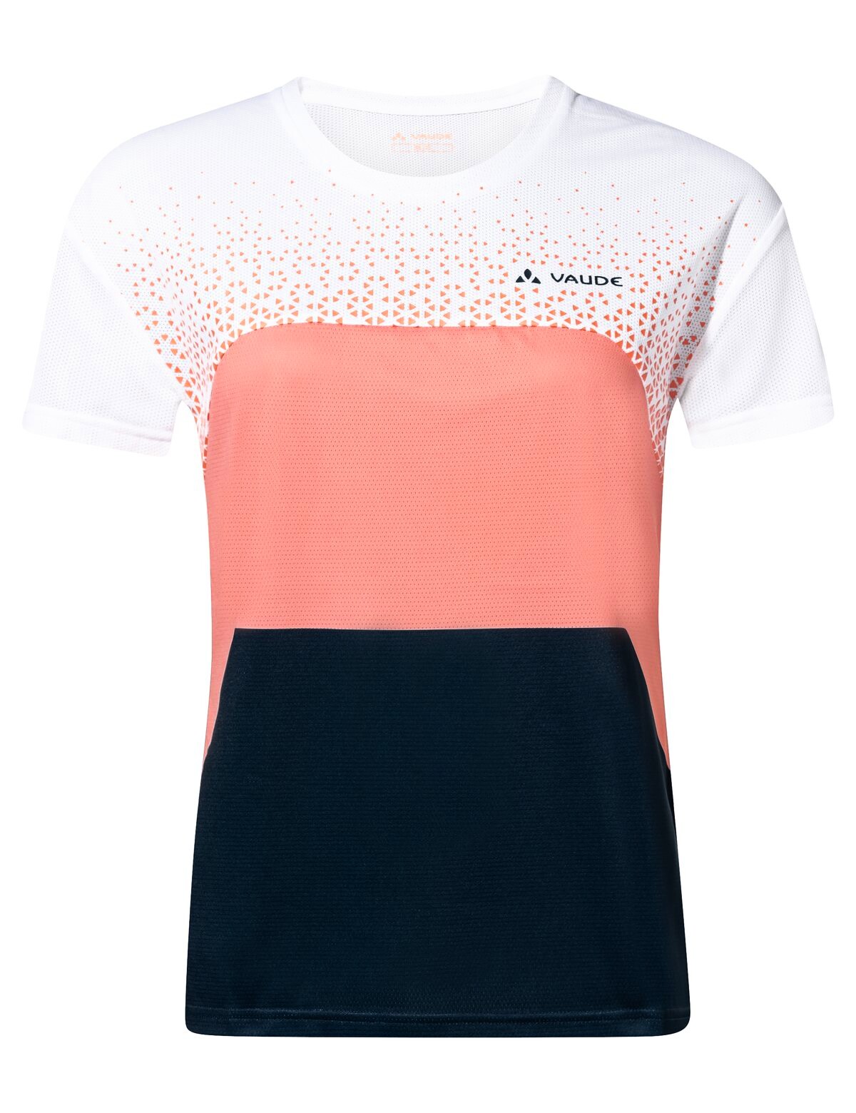 Damska koszulka rowerowa VAUDE Moab T-Shirt VI White 38