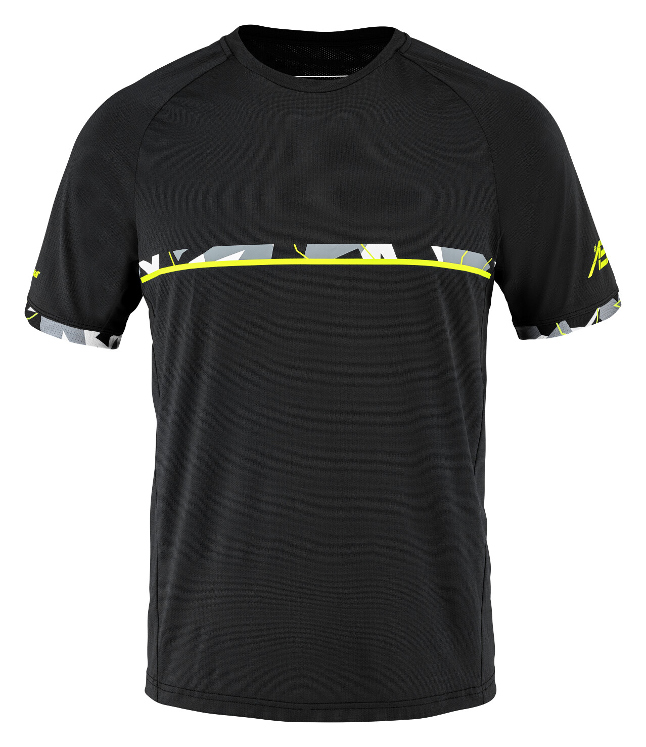 Koszulka męska Babolat  Aero Crew Neck Tee Men Black L