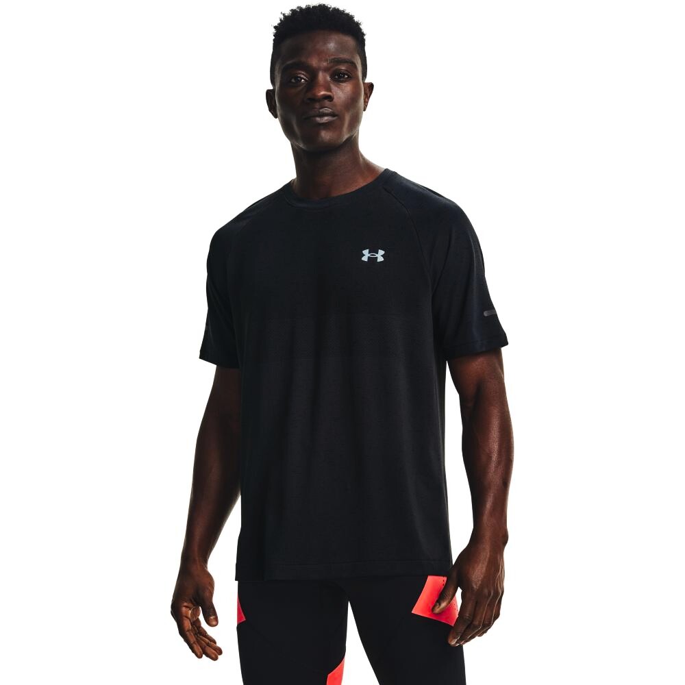 Koszulka męska Under Armour  Vanish Seamless Run SS-GRY S