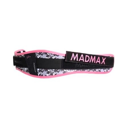 Pas fitness MadMax  Dámský fitness opasek WMN Swarovski MFB314 růžový XS