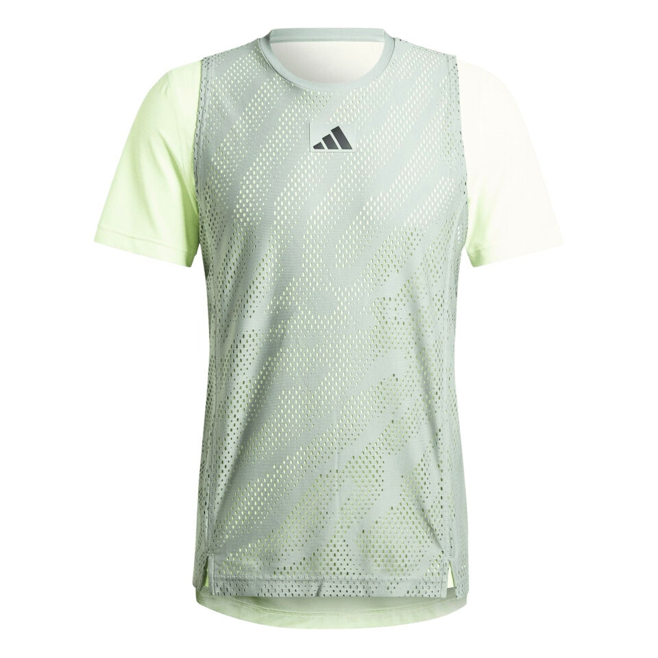 Koszulka męska adidas  MESH TEE PRO SILGRN/GRESPA M