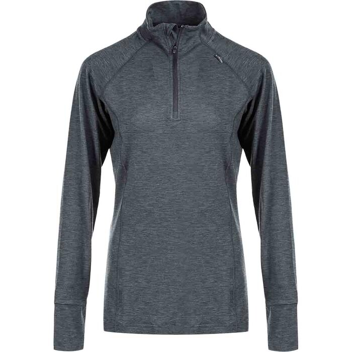 Bluza damska Endurance  Core X1 Elite Melange Midlayer Black Melange 42