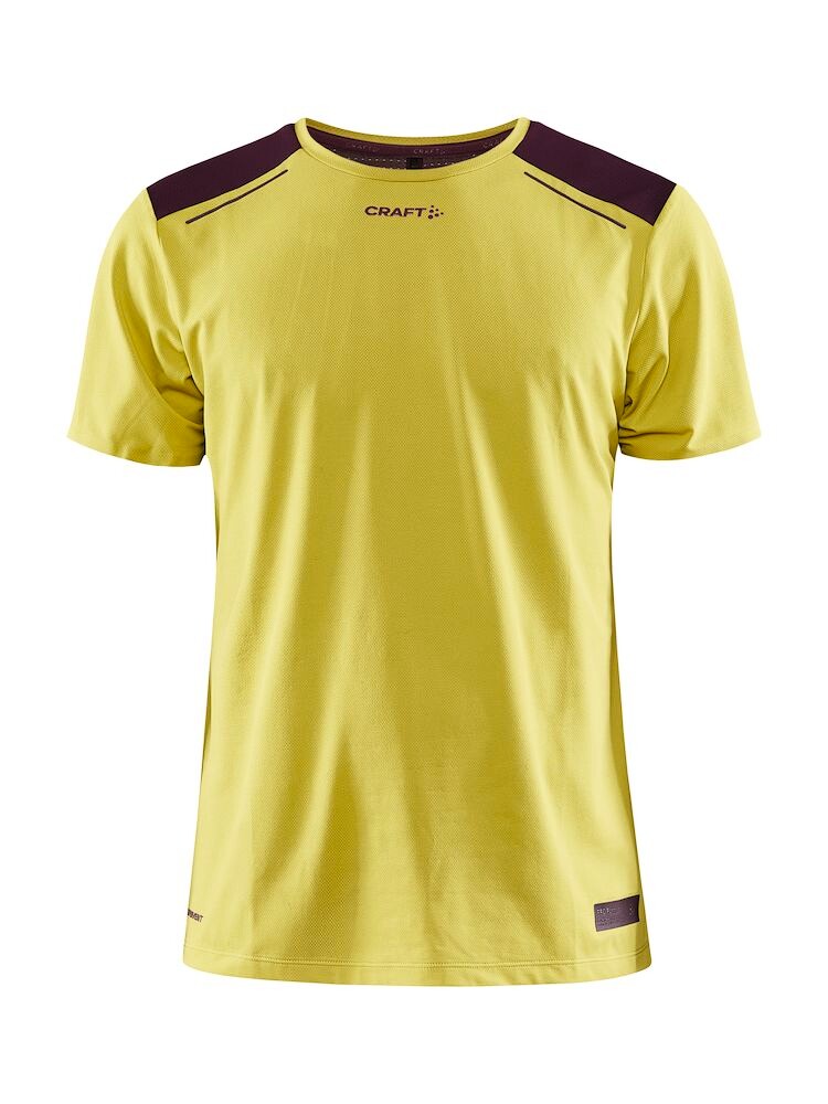 Koszulka męska Craft Pro Hypervent SS Yellow M