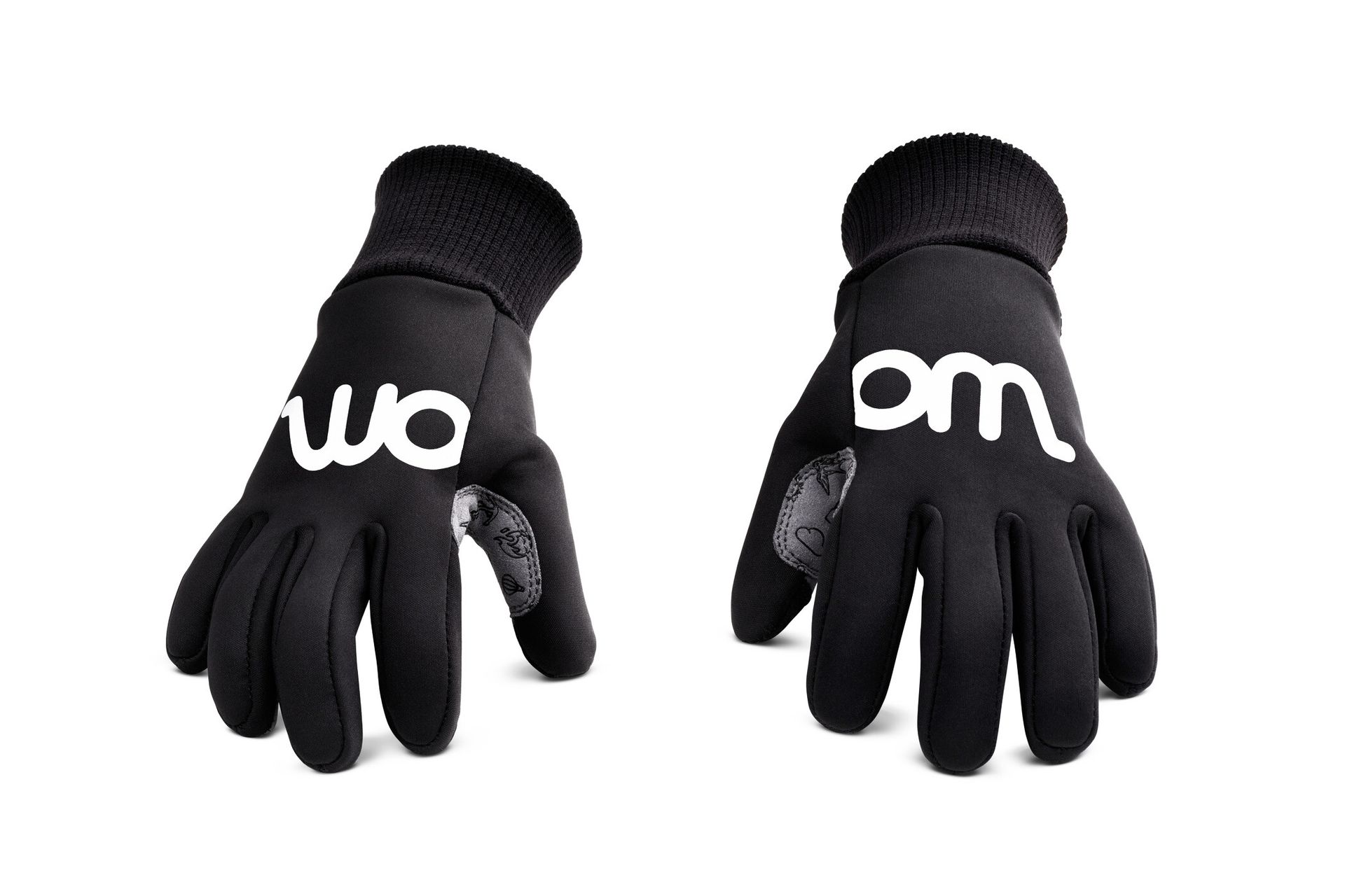 Dziecięce rękawice rowerowe Woom 6 winter black 7
