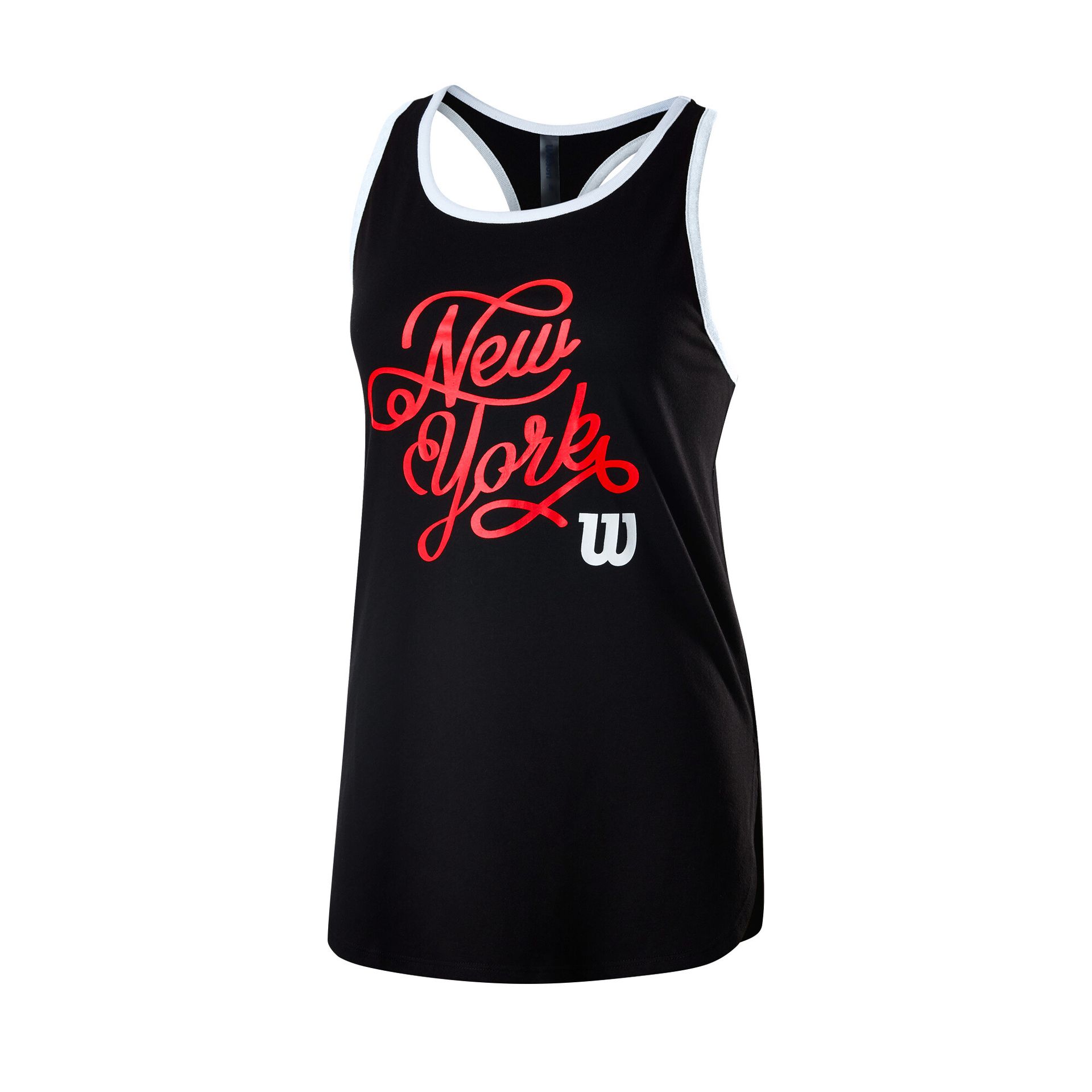 Damski podkoszulek Wilson  NYC Calligra Tech Tank Black S