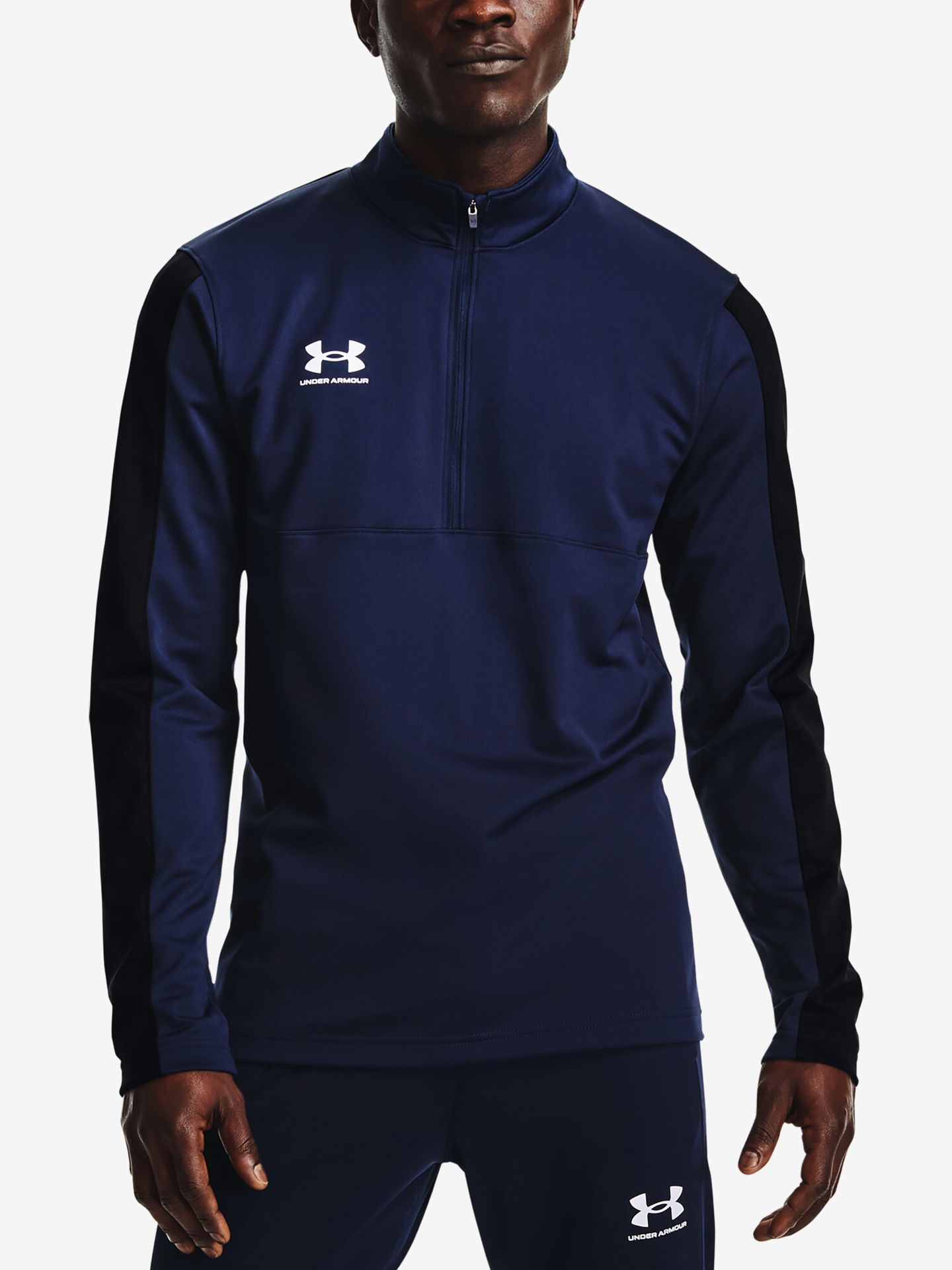 Koszulka męska Under Armour  Challenger Midlayer-NVY L