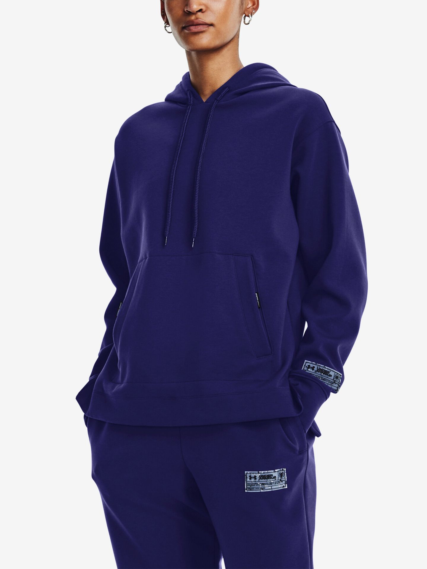Bluza damska Under Armour  Summit Knit Hoodie-BLU L