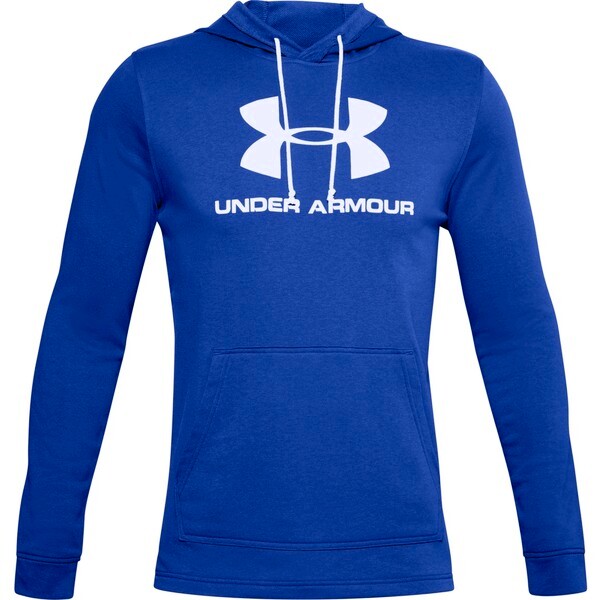 Bluza męska Under Armour  SPORTSTYLE TERRY LOGO HOODIE blue XL