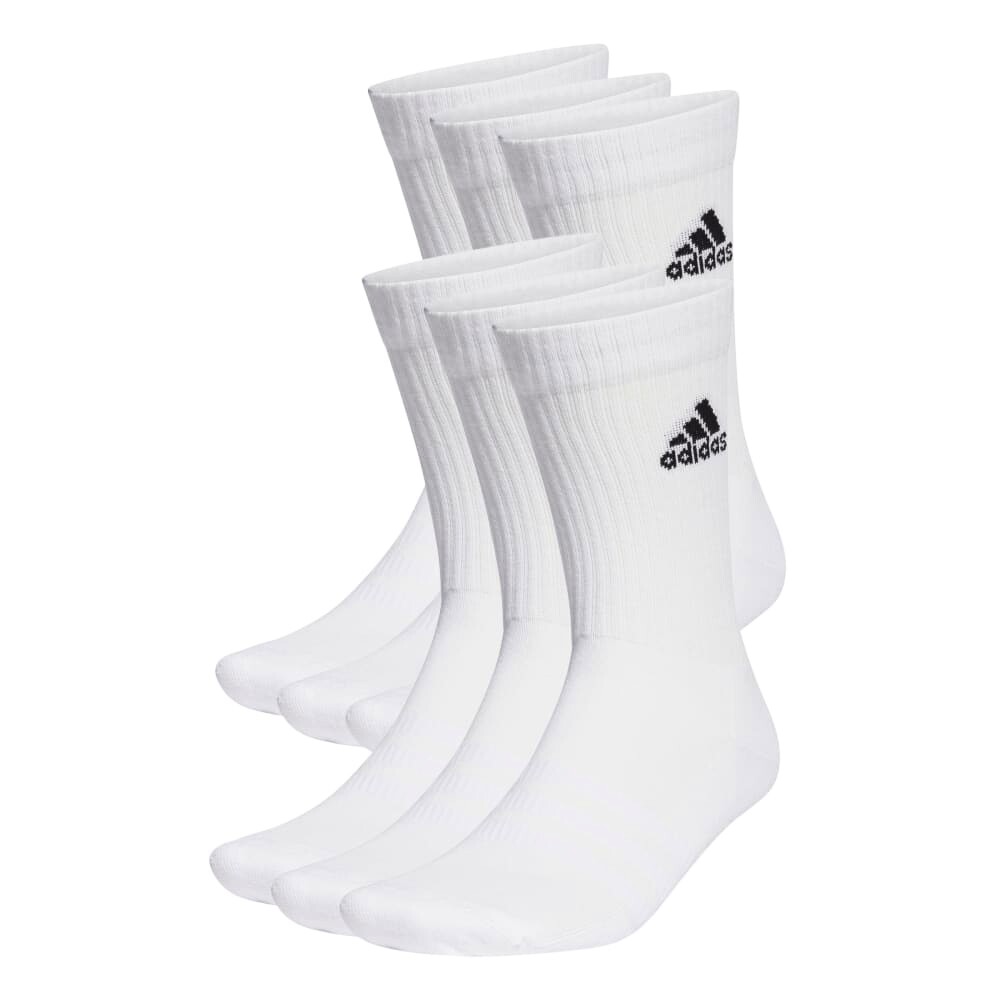 Skarpetki adidas  Cushioned Sportswear Crew Socks 6 Pairs White  M