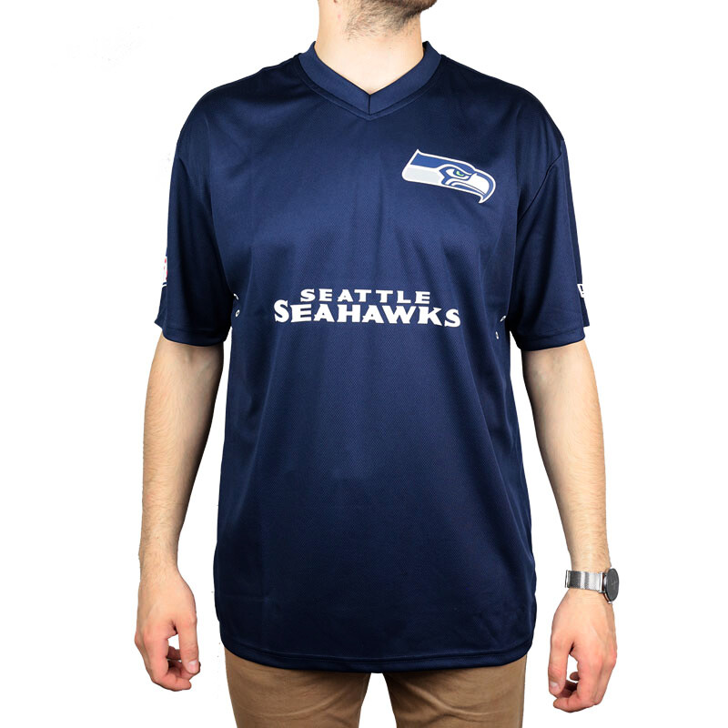 Koszulka męska New Era  Wordmark Oversized NFL Seattle Seahawks M