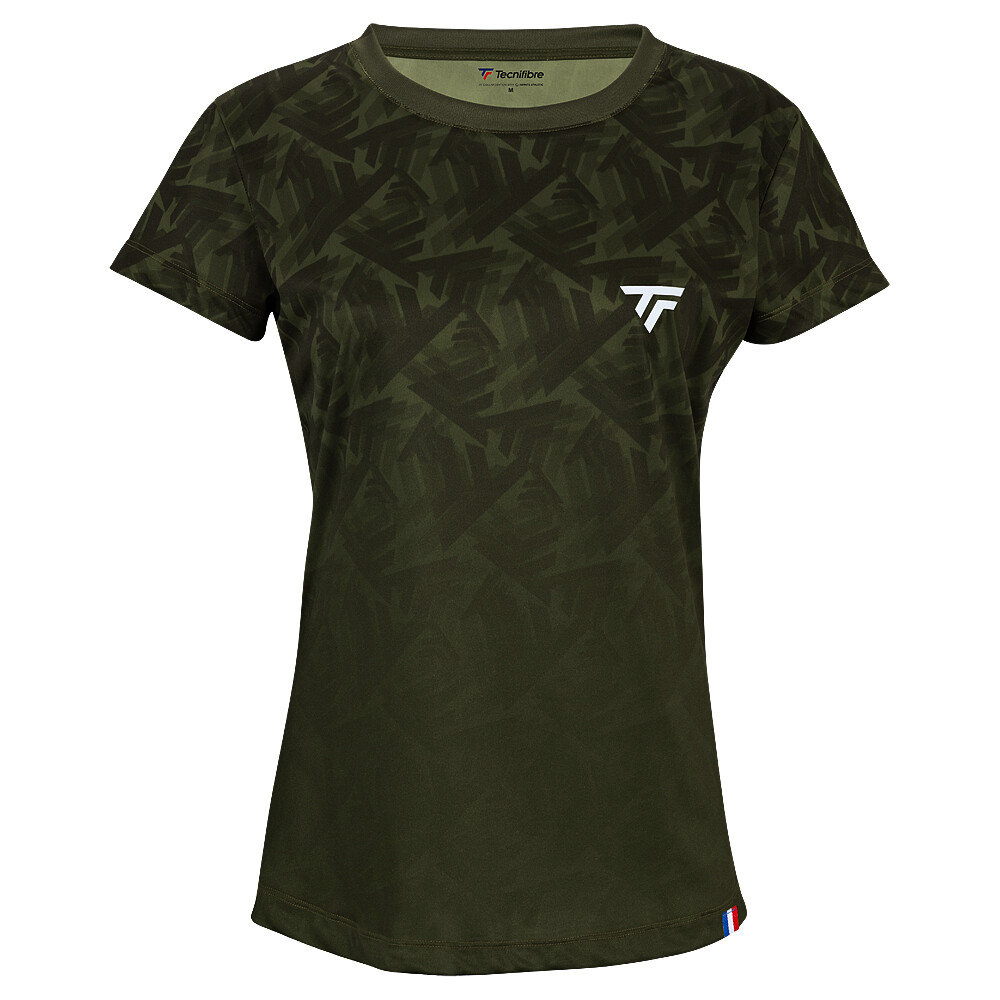 Koszulka damska Tecnifibre  X-Loop Tee Camo L