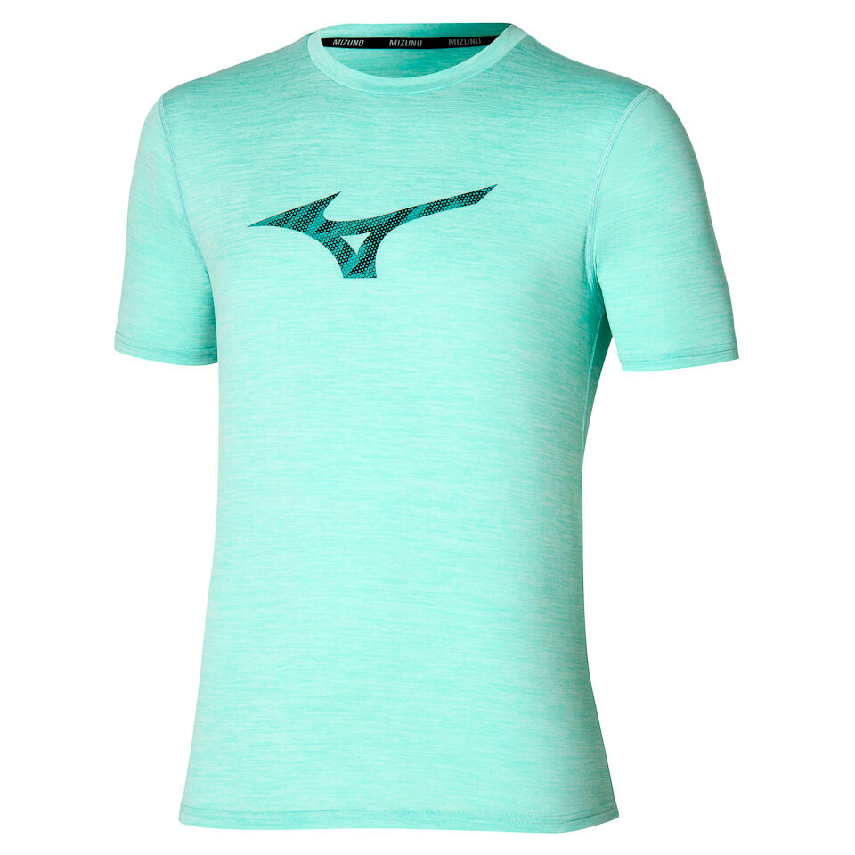 Koszulka męska Mizuno  Core RB Tee Eggshell Blue S