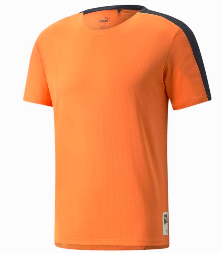 Koszulka męska Puma  Run First Mile SS Tee Deep Apricot XL