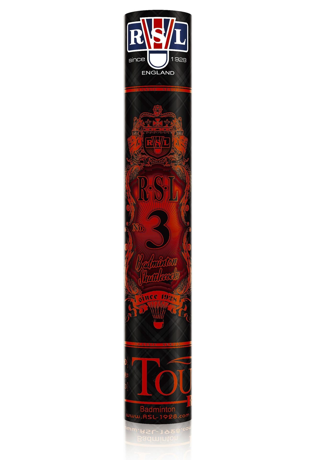 Lotki do badmintona z piór RSL  Tourney No. 3 (12 Pack)  prędkość 77 (do 11-21°C)