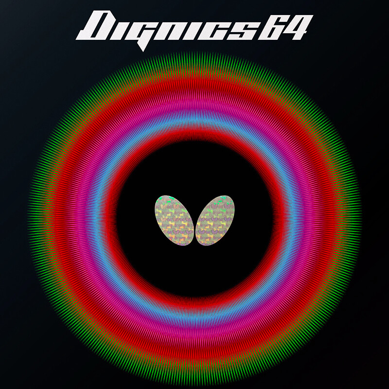 Pokrycie Butterfly  Dignics 64  Czerwony, 2,1 mm