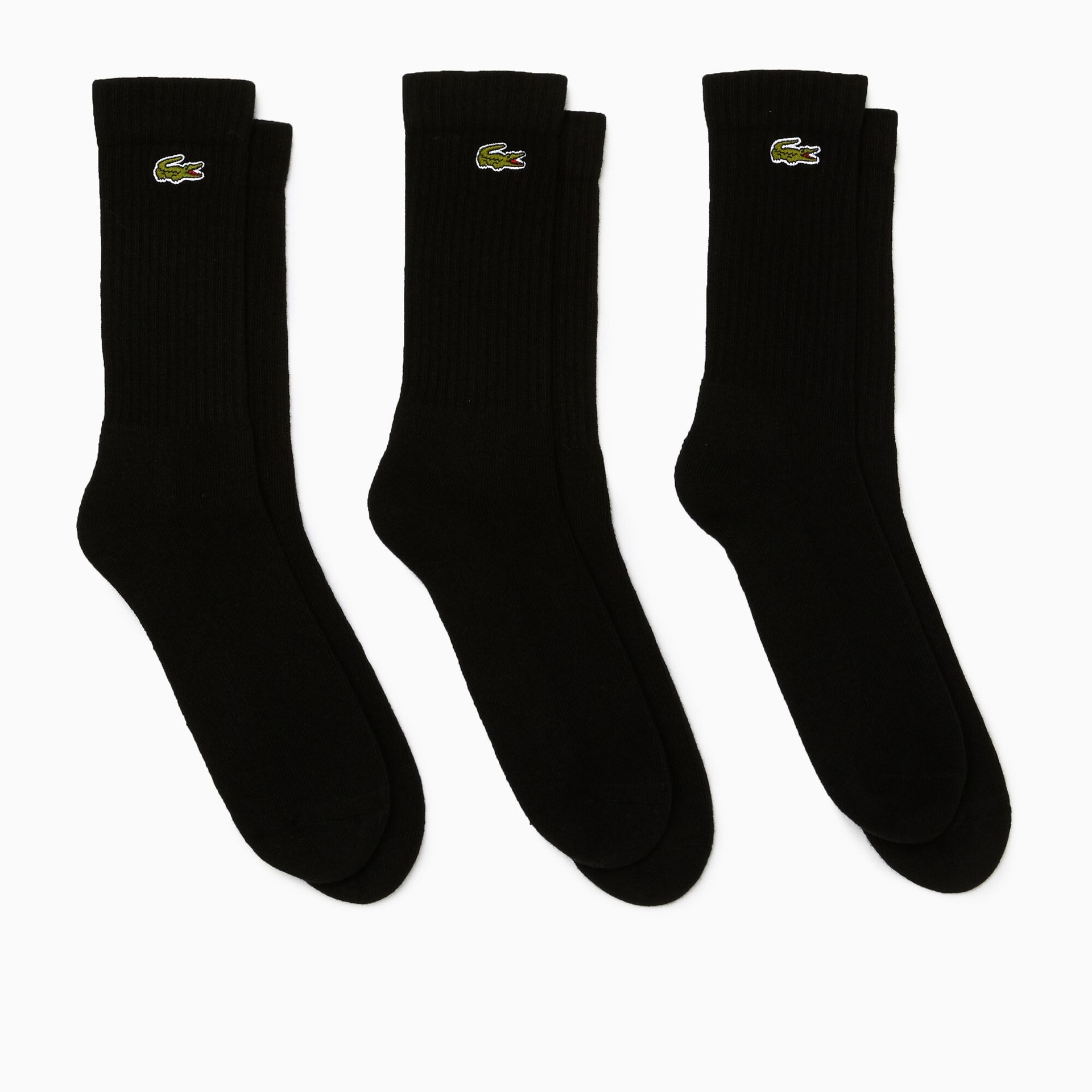 Skarpetki Lacoste  Core Performance Socks Black  EUR 43-46