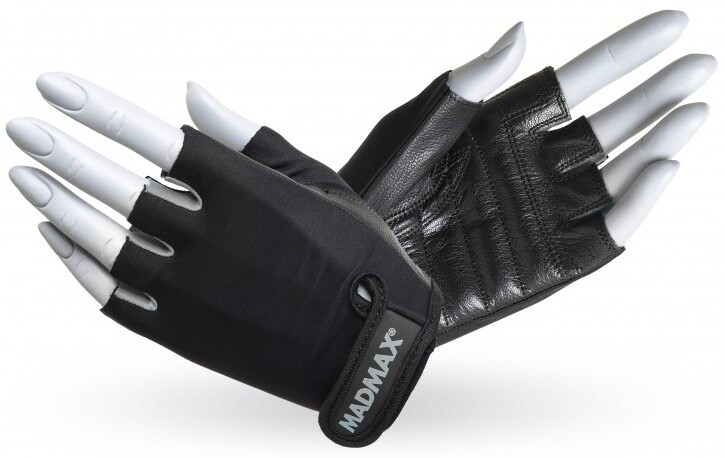 Rękawice fitness MadMax  Rukavice Rainbow MFG251 šedé XL